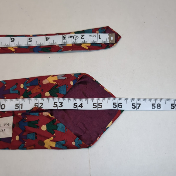 Lot of 5 Save The Children Novelty Silk Mens Necktie Patriotic Plane Dads World - Picture 16 of 16